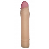 Телесная насадка-удлинитель из неоскин - 19,5 см. - LOVETOY (А-Полимер) - в Орехово-Зуево купить с доставкой