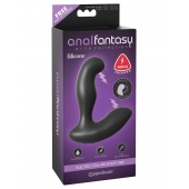 Черный массажер простаты Electro Stim Prostate Vibe с электростимуляцией - 13,3 см. - Pipedream - купить с доставкой в Орехово-Зуево