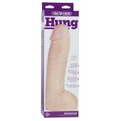 Огромная насадка-реалистик Vac-U-Lock Realistic Hung - 31,7 см. - Doc Johnson - купить с доставкой в Орехово-Зуево