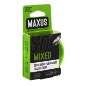 Презервативы в железном кейсе MAXUS Mixed - 3 шт. - Maxus - купить с доставкой в Орехово-Зуево