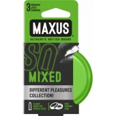 Презервативы в железном кейсе MAXUS Mixed - 3 шт. - Maxus - купить с доставкой в Орехово-Зуево