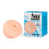 Телесная насадка-вагина на помпу - Sex Expert - в Орехово-Зуево купить с доставкой