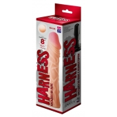 Насадка на пояс Harness RED LINE - 21,5 см. - LOVETOY (А-Полимер) - купить с доставкой в Орехово-Зуево