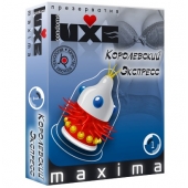 Презерватив LUXE Maxima  Королевский экспресс  - 1 шт. - Luxe - купить с доставкой в Орехово-Зуево