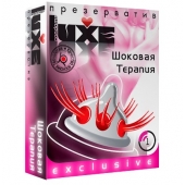 Презерватив LUXE Exclusive  Шоковая Терапия  - 1 шт. - Luxe - купить с доставкой в Орехово-Зуево