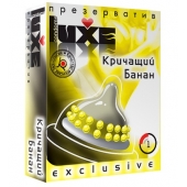 Презерватив LUXE  Exclusive  Кричащий банан  - 1 шт. - Luxe - купить с доставкой в Орехово-Зуево