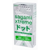 Презервативы Sagami Xtreme Type-E с точками - 10 шт. - Sagami - купить с доставкой в Орехово-Зуево