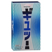 Презервативы Sagami 6 FIT V с волнообразной текстурой - 12 шт. - Sagami - купить с доставкой в Орехово-Зуево