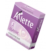 Классические презервативы Arlette Classic - 3 шт. - Arlette - купить с доставкой в Орехово-Зуево