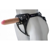 Универсальный мягкий пояс с насадкой Hard brutal BDSM-КОНСУЛ - 17 см. - LOVETOY (А-Полимер) - купить с доставкой в Орехово-Зуево