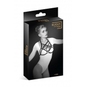 Черная упряжь на грудь Clara - Bijoux Pour Toi - купить с доставкой в Орехово-Зуево