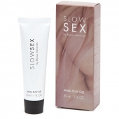 Лубрикант на водной основе Slow Sex Anal Play Gel - 30 мл. - Bijoux Indiscrets - купить с доставкой в Орехово-Зуево
