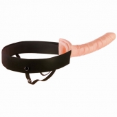 Мужской полый страпон 10  Hollow Strap-On - 24 см. - Pipedream - купить с доставкой в Орехово-Зуево