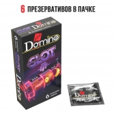 Ароматизированные презервативы DOMINO  Фруктовый слот  - 6 шт. - Domino - купить с доставкой в Орехово-Зуево