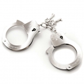 Металлические наручники Metal Handcuffs - Fifty Shades of Grey - купить с доставкой в Орехово-Зуево