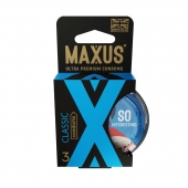 Классические презервативы в пластиковом кейсе MAXUS Classic - 3 шт. - Maxus - купить с доставкой в Орехово-Зуево