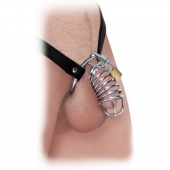 Кольцо верности Extreme Chastity Belt с фиксацией головки - Pipedream - купить с доставкой в Орехово-Зуево