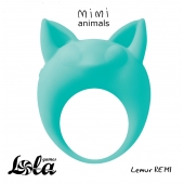Зеленое эрекционное кольцо Lemur Remi - Lola Games - в Орехово-Зуево купить с доставкой