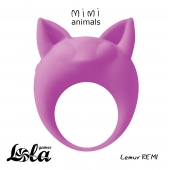 Фиолетовое эрекционное кольцо Lemur Remi - Lola Games - в Орехово-Зуево купить с доставкой