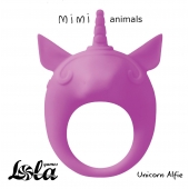 Фиолетовое эрекционное кольцо Unicorn Alfie - Lola Games - в Орехово-Зуево купить с доставкой
