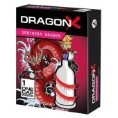 Презерватив Sitabella Dragon SOUTHERN с усиками - Sitabella - купить с доставкой в Орехово-Зуево