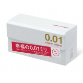 Супер тонкие презервативы Sagami Original 0.01 - 10 шт. - Sagami - купить с доставкой в Орехово-Зуево