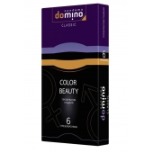 Разноцветные презервативы DOMINO Colour Beauty - 6 шт. - Domino - купить с доставкой в Орехово-Зуево