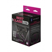 Черный пояс для насадок BEST CLASS STRAP - LOVETOY (А-Полимер) - купить с доставкой в Орехово-Зуево