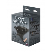 Пояс HARNESS BEST SELECT с вагинальной пробкой - LOVETOY (А-Полимер) - купить с доставкой в Орехово-Зуево