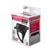Черный пояс для насадок CLASS STRAP Restyling - LOVETOY (А-Полимер) - купить с доставкой в Орехово-Зуево