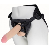 Пояс харнесс BEST UNI strap с 2 насадками - 18 и 22 см. - LOVETOY (А-Полимер) - купить с доставкой в Орехово-Зуево