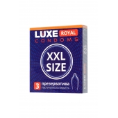 Презервативы увеличенного размера LUXE Royal XXL Size - 3 шт. - Luxe - купить с доставкой в Орехово-Зуево