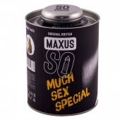 Текстурированные презервативы в кейсе MAXUS So Much Sex - 100 шт. - Maxus - купить с доставкой в Орехово-Зуево