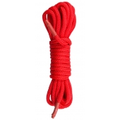 Красная веревка для связывания Nylon Rope - 5 м. - Easy toys - купить с доставкой в Орехово-Зуево