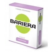 Классические презервативы Bariera Classic - 3 шт. - Bariera - купить с доставкой в Орехово-Зуево