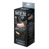 Пустотелый фаллопротез MEN STYLE - 17,5 см. - LOVETOY (А-Полимер) - купить с доставкой в Орехово-Зуево