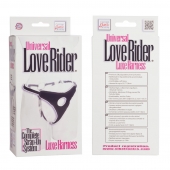 Трусы для страпона с универсальным креплением Universal Love Rider Luxe Harness - California Exotic Novelties - купить с доставкой в Орехово-Зуево