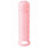 Розовый фаллоудлинитель Homme Long - 15,5 см. - Lola Games - в Орехово-Зуево купить с доставкой