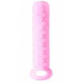 Розовый фаллоудлинитель Homme Long - 13,5 см. - Lola Games - в Орехово-Зуево купить с доставкой