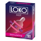 Стимулирующая насадка на пенис LOKO HOT с возбуждающим эффектом - Sitabella - в Орехово-Зуево купить с доставкой