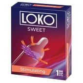 Стимулирующая насадка на пенис LOKO SWEET с возбуждающим эффектом - Sitabella - в Орехово-Зуево купить с доставкой