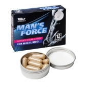 Пищевой концентрат для мужчин MANS FORCE  - 12 капсул - Sitabella - купить с доставкой в Орехово-Зуево