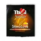 Разогревающий гель-лубрикант Stimulove Light в одноразовой упаковке - 4 гр. - Биоритм - купить с доставкой в Орехово-Зуево