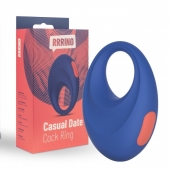 Синее эрекционное кольцо RRRING Casual Date Cock Ring - FeelzToys - в Орехово-Зуево купить с доставкой