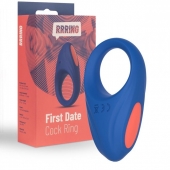 Синее эрекционное кольцо RRRING First Date Cock Ring - FeelzToys - в Орехово-Зуево купить с доставкой