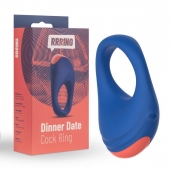Синее эрекционное кольцо RRRING Dinner Date Cock Ring - FeelzToys - в Орехово-Зуево купить с доставкой