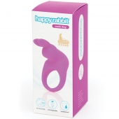 Фиолетовое эрекционное виброкольцо Happy Rabbit Rechargeable Rabbit Cock Ring - Happy Rabbit - в Орехово-Зуево купить с доставкой