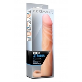Телесная насадка на пенис Cock Xtender - 17,7 см. - Blush Novelties - в Орехово-Зуево купить с доставкой