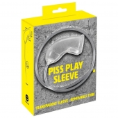 Прозрачная насадка на пенис Piss Play Sleeve для игр с мочеиспусканием - Orion - купить с доставкой в Орехово-Зуево