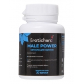 Капсулы для мужчин Erotichard male power - 20 капсул (0,370 гр.) - Erotic Hard - купить с доставкой в Орехово-Зуево